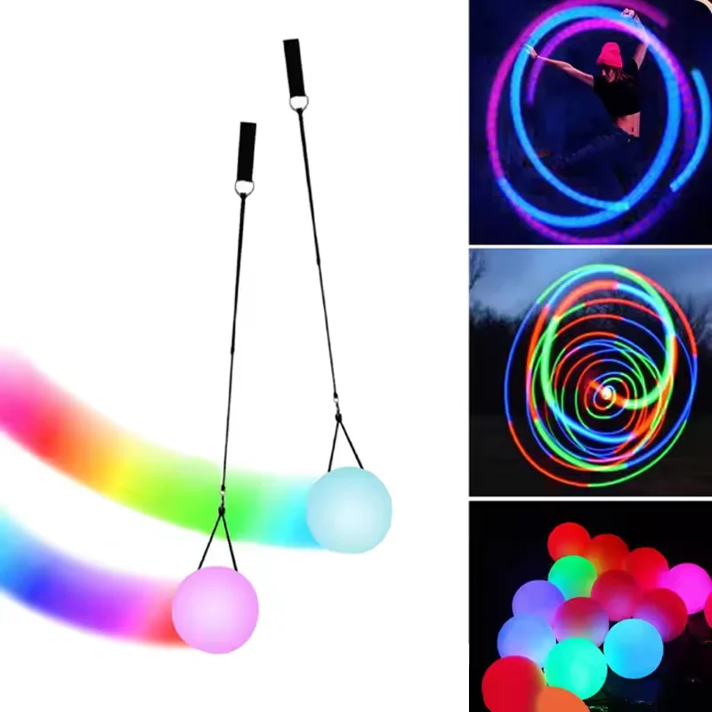 LED Poi Prop 2 Pack Colorful L - đánh giá và giá Diy Halloween Electronics