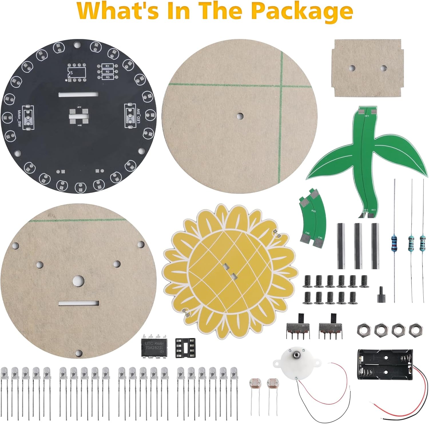 Light Chasing Sunflower Solder - đánh giá và giá Diy Electronics Gift Ideas