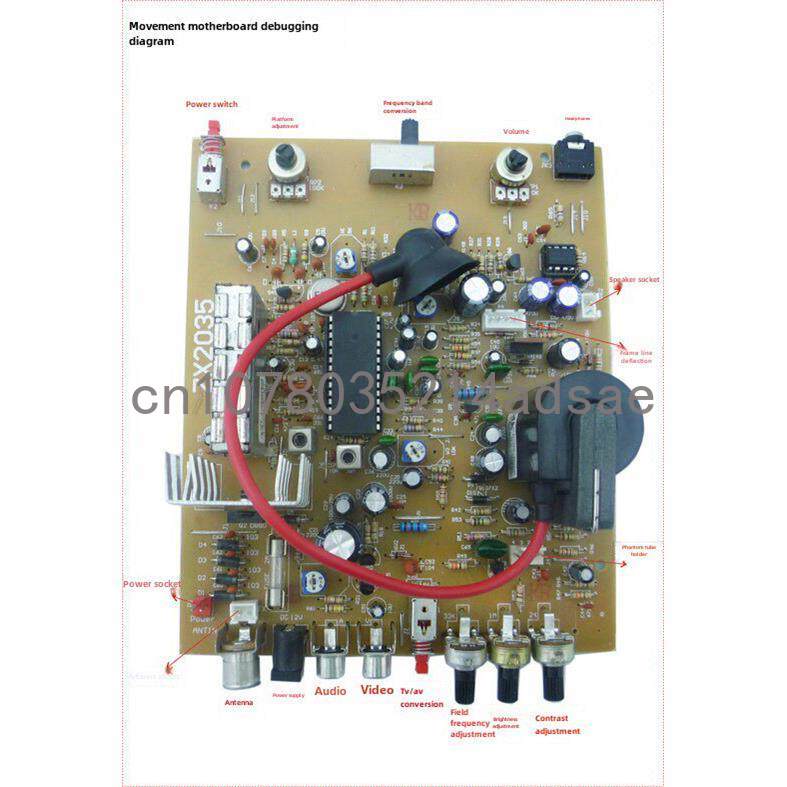 5.5 Inch Black & White TV Main - đánh giá và giá Diy Electronics Project Kit