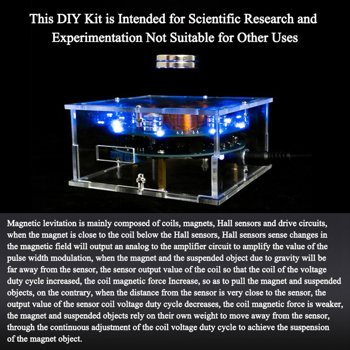 AB53 DIY Magnetic Levitation K - đánh giá và giá Diy Electronics Project Kit