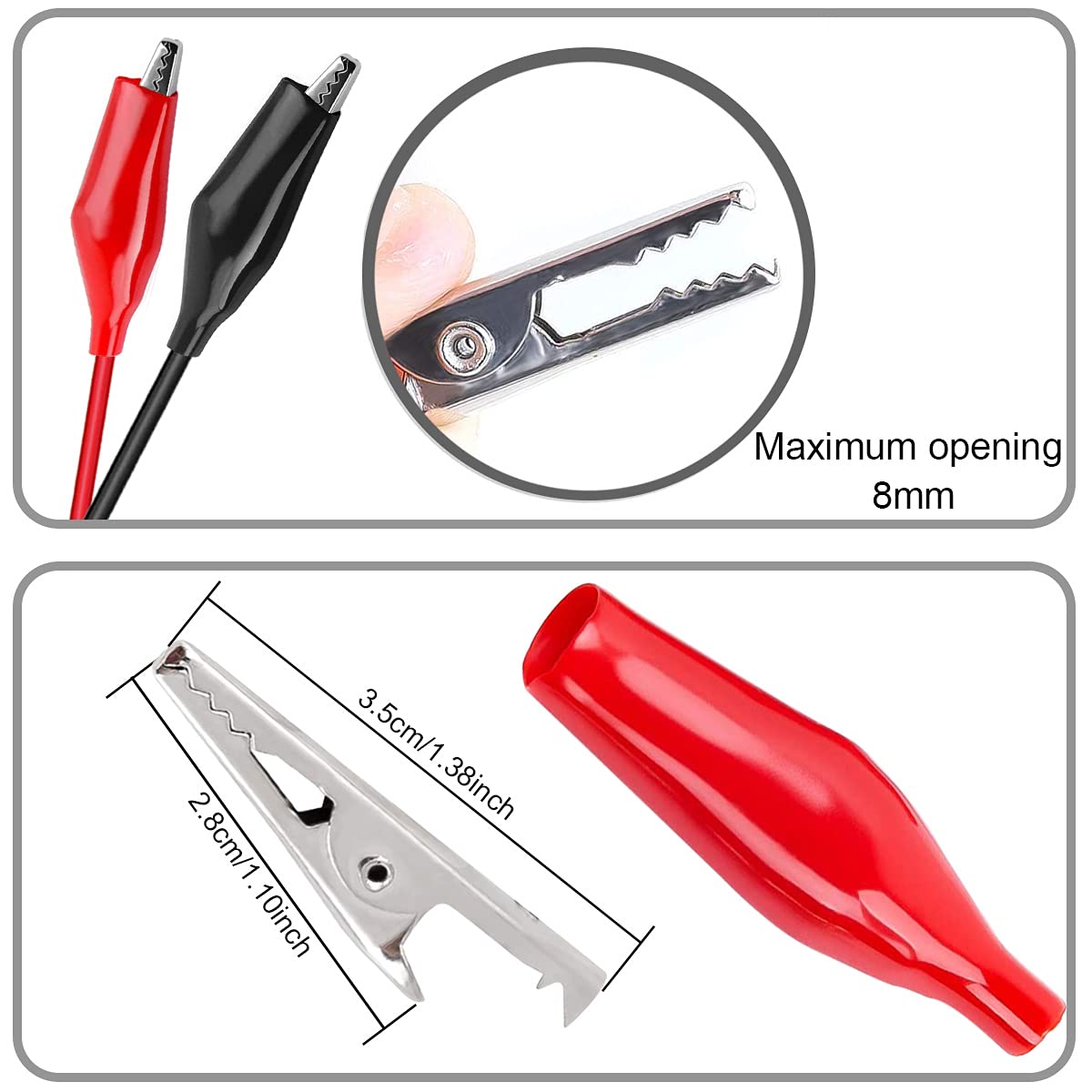 Alligator Clip to USB, Crocodi - đánh giá và giá Crocodile Clip Set