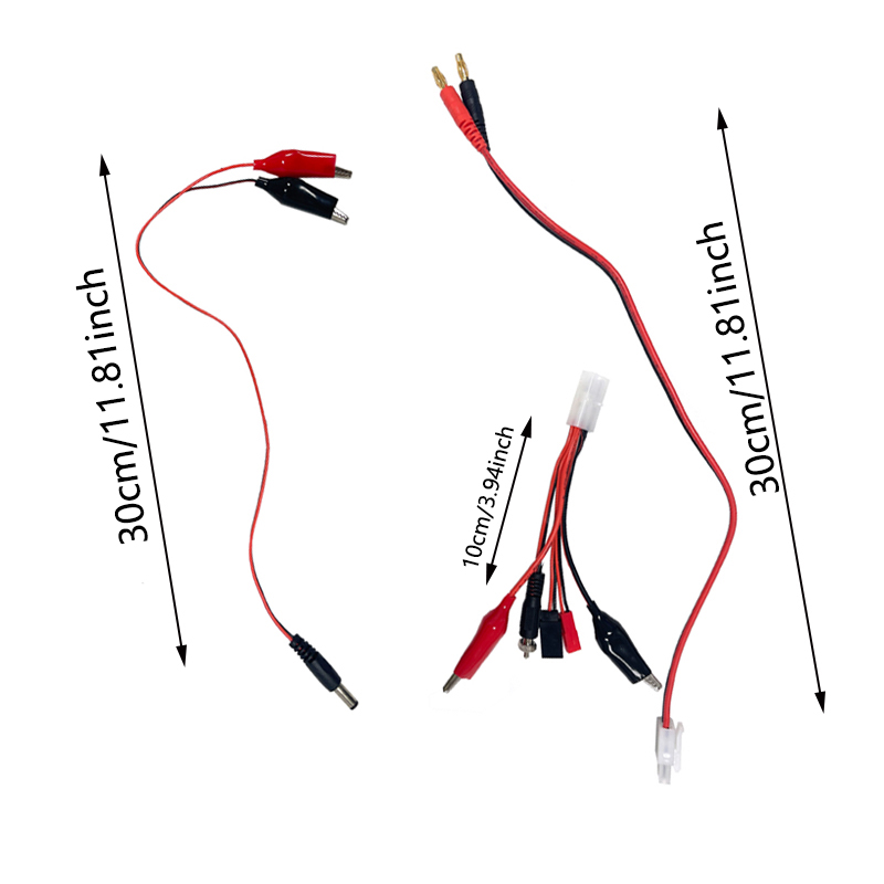 RC Balance Charger Deans T Plu - đánh giá và giá Crocodile Clip Set