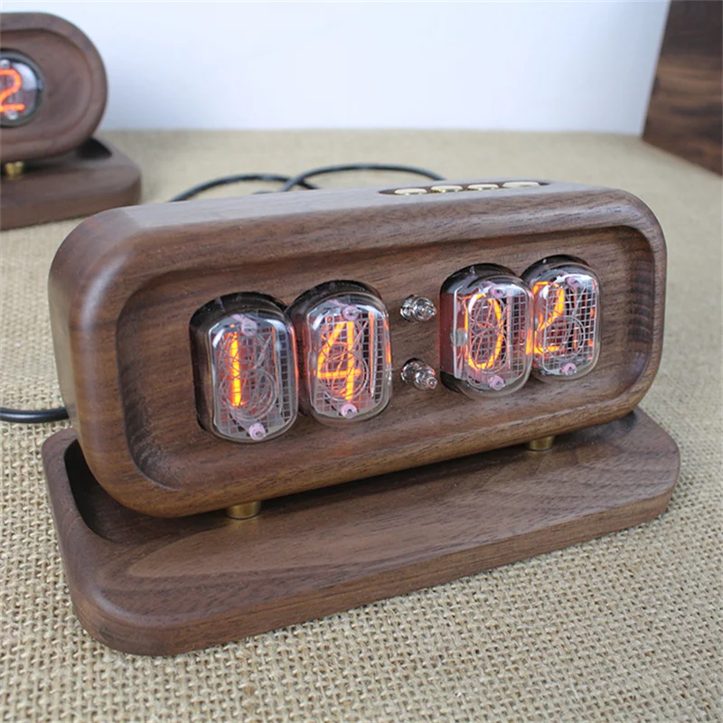 Black Walnut Solid Wood Glow D - đánh giá và giá Diy Electronics Table