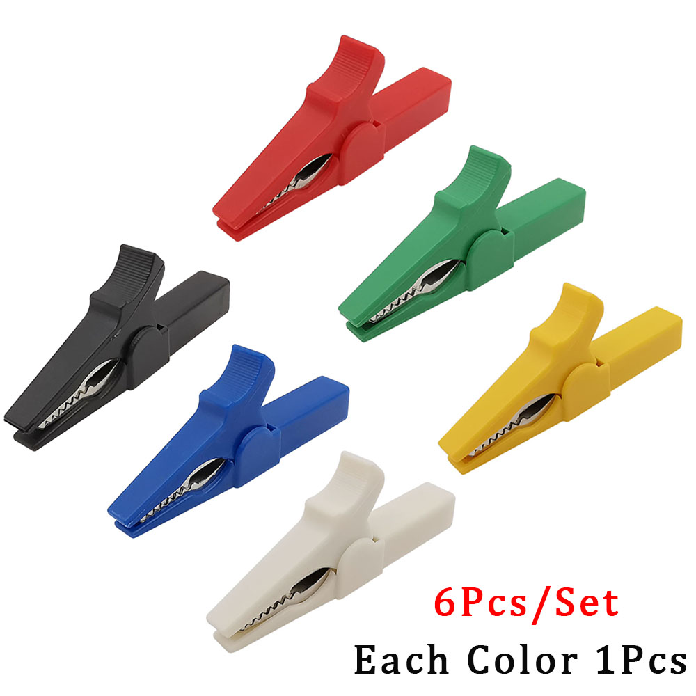 6Pcs/Lot 55mm Alligator Clips  - đánh giá và giá Crocodile Clip Set