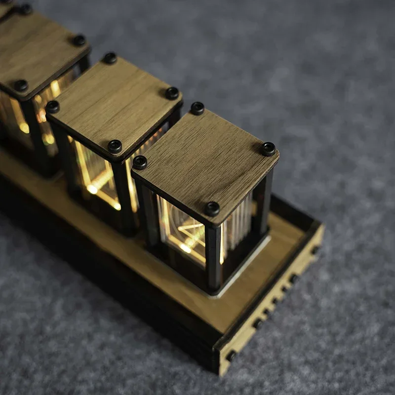New Luxury Nixie Glow Tube Clo - đánh giá và giá Diy Electronics Table