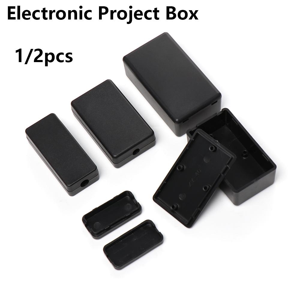 1/2pcs Plastic Waterproof Blac - đánh giá và giá Diy Electronics Supplies