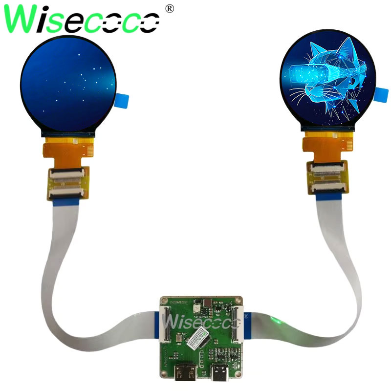 2.1 Inch Dual IPS Round Displa - đánh giá và giá Diy Electronic Components