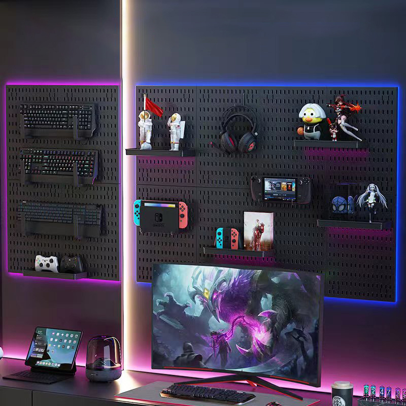 Wall-Mounted No-Punch Hole Boa - đánh giá và giá Diy Electronics Rack