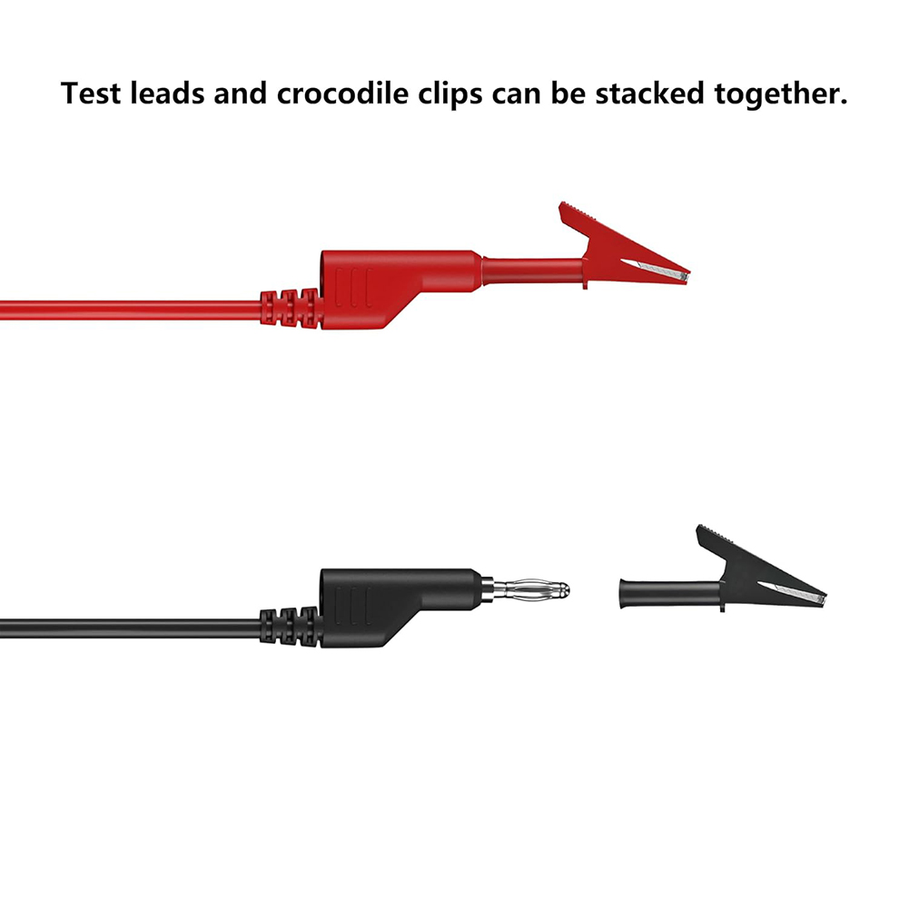 6 Piece Stackable Banana to Ba - đánh giá và giá Crocodile Clip Set