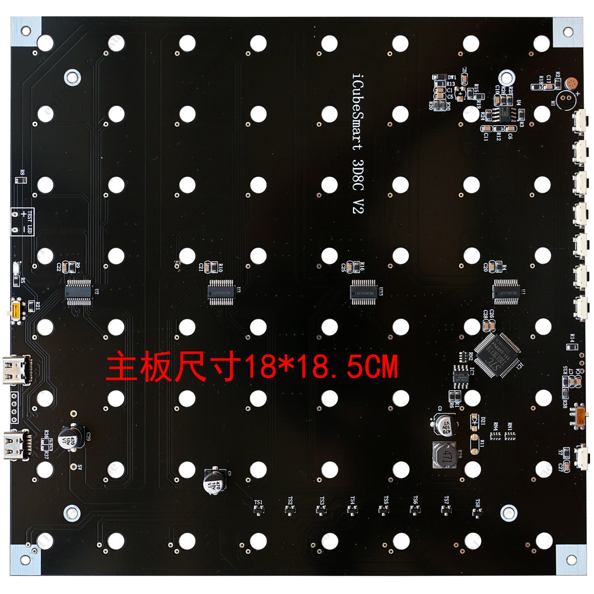 8X8X8 Color LED 3D Light Cube  - đánh giá và giá Diy Electronics Set