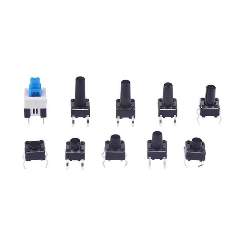 DT17 Tactile Push Button Switc - đánh giá và giá Diy Electronics Components Kit