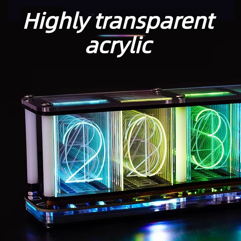 Glow Tube Clock Kit DIY Electr - đánh giá và giá Diy Electronics Table