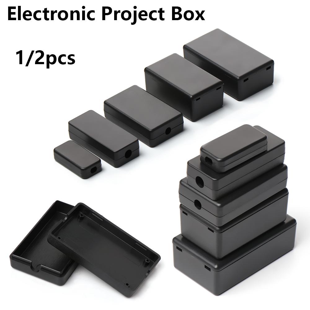 1/2pcs Plastic Waterproof Blac - đánh giá và giá Diy Electronics Supplies