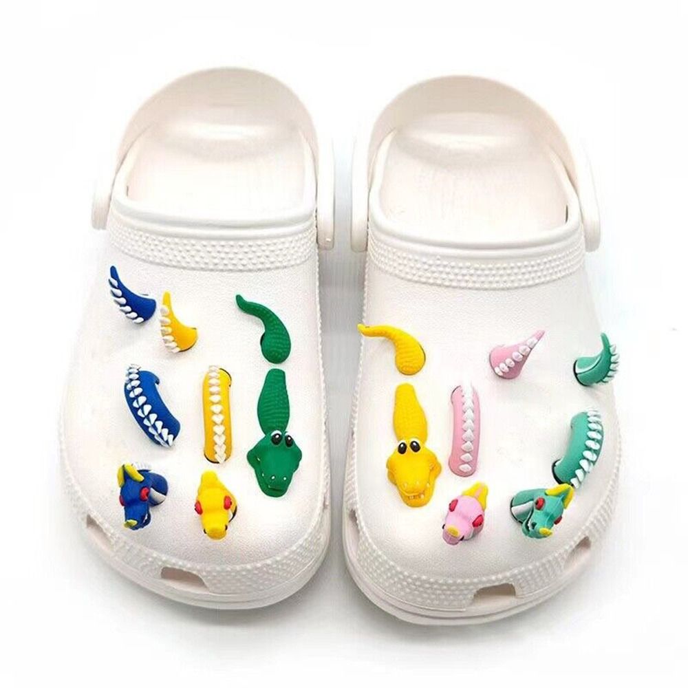 3D Shoes Buckle Clip DIY Decor - đánh giá và giá Crocodile Clip Set