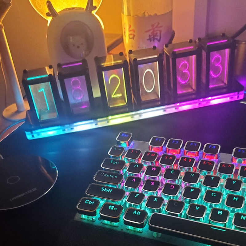 Led Table Clock Digital Silent - đánh giá và giá Diy Electronics Table