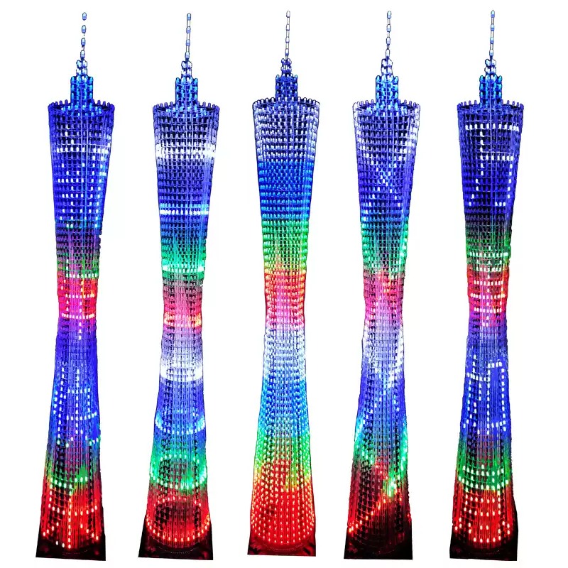 64 Layers Canton Tower DIY Ele - đánh giá và giá Diy Electronics Supplies