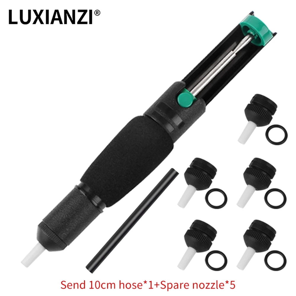 LUXIANZI Nhẫn Đôi Hút Thiếc Lo - đánh giá và giá Desoldering Pump Solder