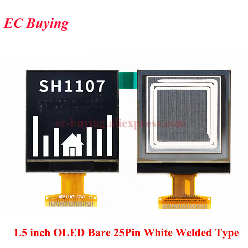 1.5 Inch OLED LCD White Displa - đánh giá và giá I2C Lcd Display