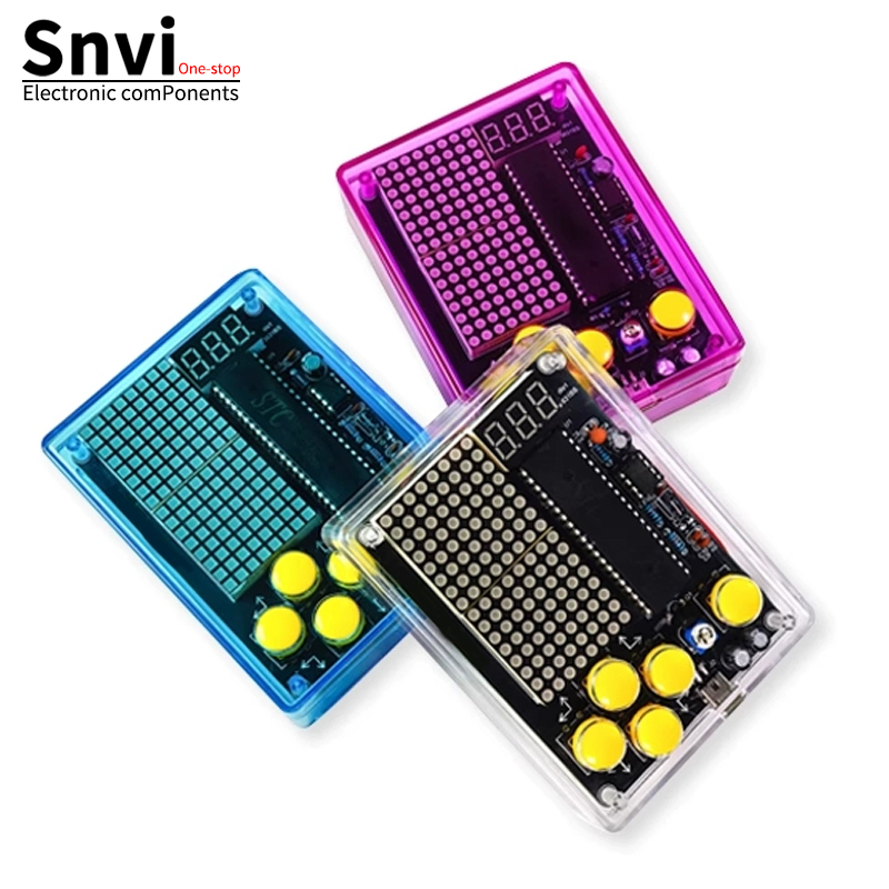 Snvi DIY Pixel Game Console Ki - đánh giá và giá Diy Electronics Kits For Kids