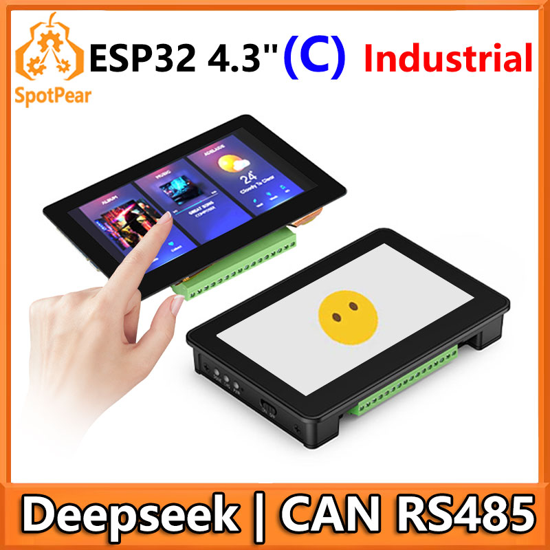 ESP32 S3 AI 4.3inch (C) Indust - đánh giá và giá I2C Lcd Display