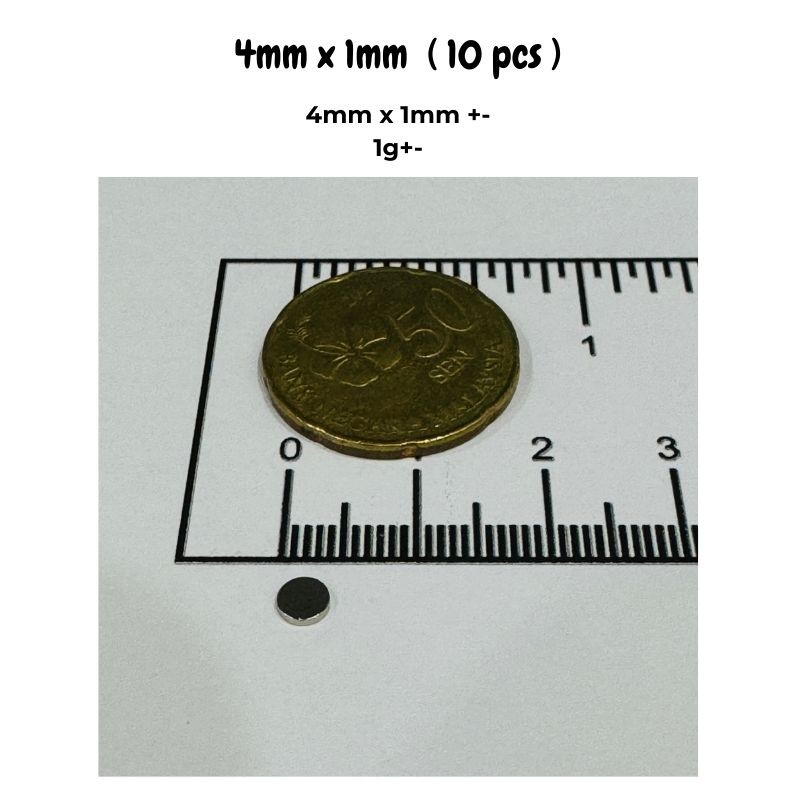 20/50pcs 4x1mm & 5x2mm Magnets - đánh giá và giá Diy Electronics Supplies