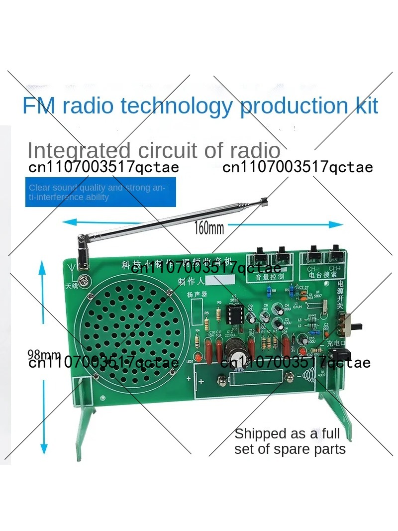 Radio Kit FM FM FM electronic  - đánh giá và giá Diy Electronics Components Kit