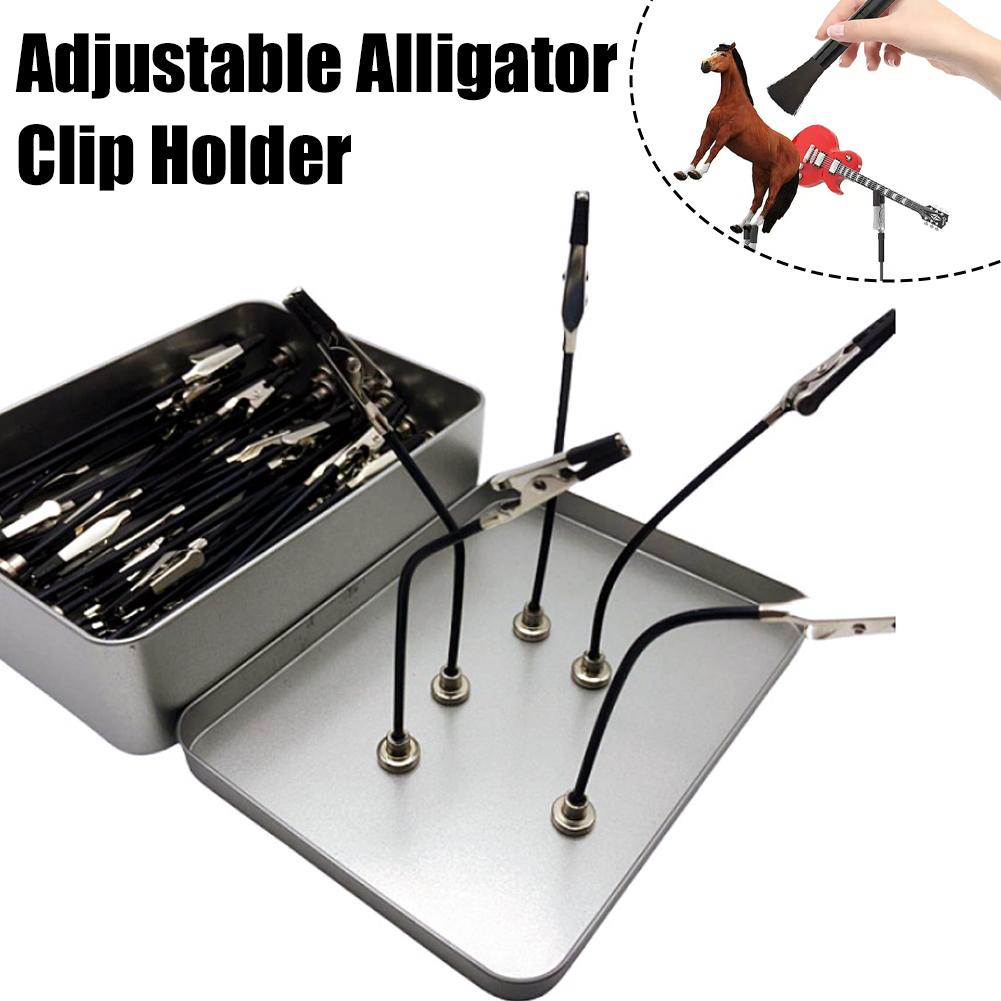 12/1PC Magnetic Crocodile Clip - đánh giá và giá Crocodile Clip Set