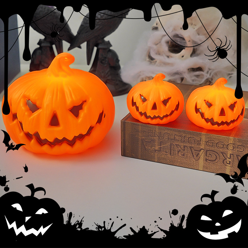 Halloween LED Pumpkin Lamp Orn - đánh giá và giá Diy Halloween Electronics